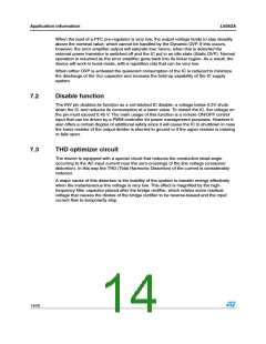 浏览型号L6562ADTR☞原装☜的Datasheet PDF文件第14页