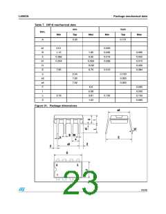 浏览型号L6562ADTR☞原装☜的Datasheet PDF文件第23页