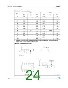 浏览型号L6562ADTR☞原装☜的Datasheet PDF文件第24页