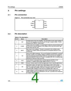 浏览型号L6562ADTR☞原装☜的Datasheet PDF文件第4页