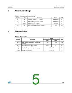 浏览型号L6562ADTR☞原装☜的Datasheet PDF文件第5页