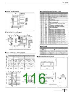 浏览型号LC5200D的Datasheet PDF文件第116页
