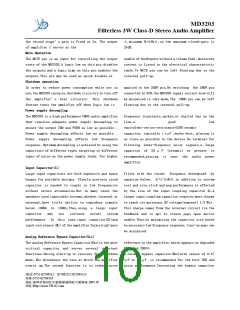 浏览型号MD3203的Datasheet PDF文件第10页