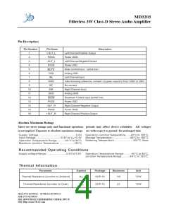 浏览型号MD3203的Datasheet PDF文件第4页