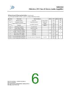 浏览型号MD3203的Datasheet PDF文件第6页