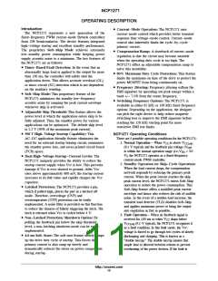 浏览型号NCP1271开关电源控制器的Datasheet PDF文件第11页