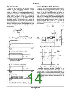 浏览型号NCP1271开关电源控制器的Datasheet PDF文件第14页