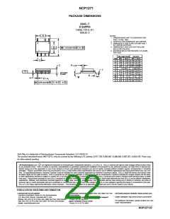 浏览型号NCP1271开关电源控制器的Datasheet PDF文件第22页