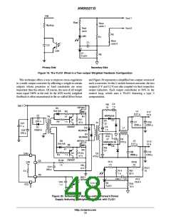 浏览型号NCP1271开关电源控制器的Datasheet PDF文件第48页