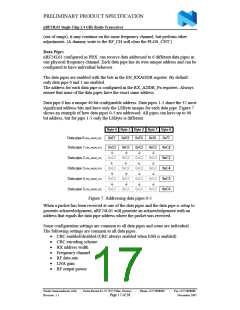 浏览型号NRF24L01的Datasheet PDF文件第17页
