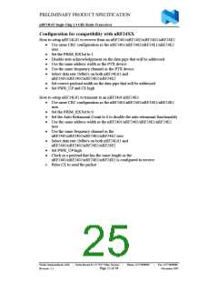 浏览型号NRF24L01的Datasheet PDF文件第25页