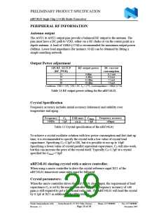浏览型号NRF24L01的Datasheet PDF文件第29页