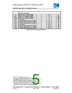 浏览型号NRF24L01的Datasheet PDF文件第5页
