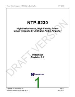 浏览型号NTP8230的Datasheet PDF文件第1页