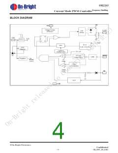 浏览型号OB2263的Datasheet PDF文件第4页