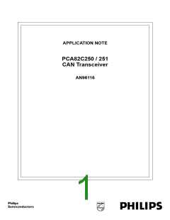 浏览型号P82C250的Datasheet PDF文件第1页