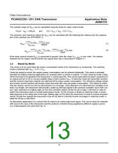 浏览型号P82C250的Datasheet PDF文件第13页