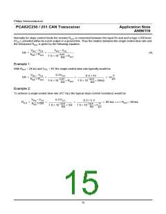 浏览型号P82C250的Datasheet PDF文件第15页