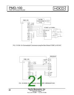 浏览型号PMD100的Datasheet PDF文件第21页