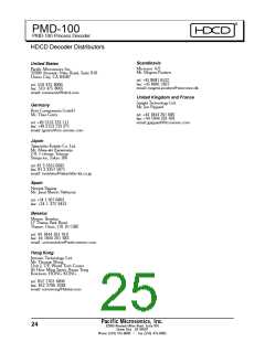 浏览型号PMD100的Datasheet PDF文件第25页