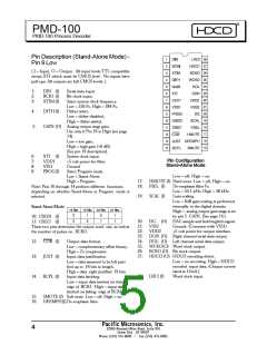 浏览型号PMD100的Datasheet PDF文件第5页