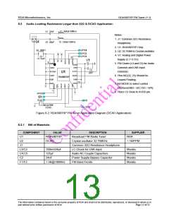 浏览型号RDA5807的Datasheet PDF文件第13页
