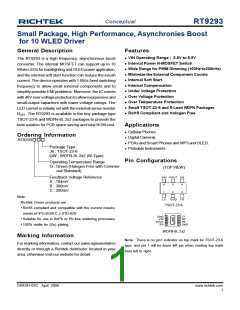 浏览型号RT9293的Datasheet PDF文件第1页