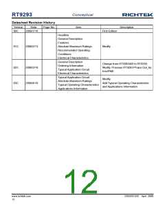 浏览型号RT9293的Datasheet PDF文件第12页