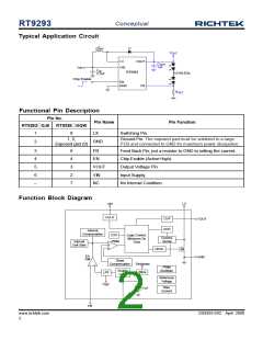 浏览型号RT9293的Datasheet PDF文件第2页