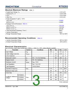 浏览型号RT9293的Datasheet PDF文件第3页