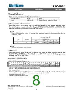 浏览型号RTC6701的Datasheet PDF文件第8页