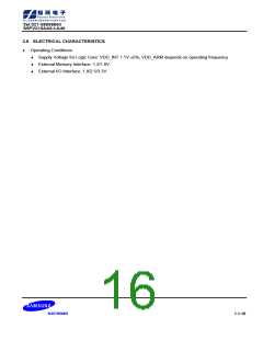 浏览型号S5PV210AA0-LA40的Datasheet PDF文件第16页