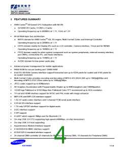 浏览型号S5PV210AA0-LA40的Datasheet PDF文件第4页