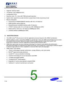 浏览型号S5PV210AA0-LA40的Datasheet PDF文件第5页