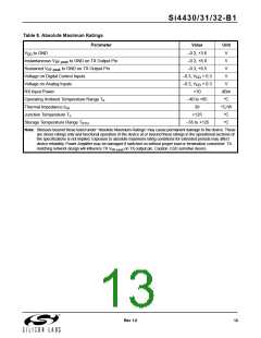 浏览型号SI4432的Datasheet PDF文件第13页