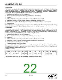 浏览型号SI4432的Datasheet PDF文件第22页