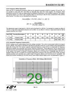 浏览型号SI4432的Datasheet PDF文件第29页