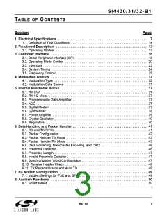 浏览型号SI4432的Datasheet PDF文件第3页