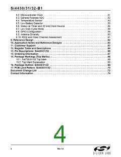 浏览型号SI4432的Datasheet PDF文件第4页