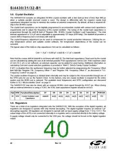 浏览型号SI4432的Datasheet PDF文件第40页