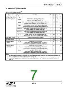 浏览型号SI4432的Datasheet PDF文件第7页