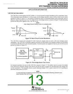 浏览型号SN65/75LBC184的Datasheet PDF文件第13页