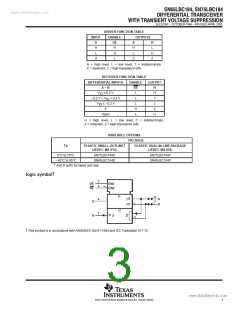 浏览型号SN65/75LBC184的Datasheet PDF文件第3页
