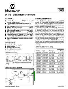 浏览型号TC4420的Datasheet PDF文件第1页
