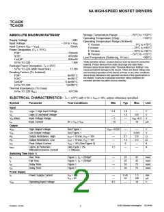 浏览型号TC4420的Datasheet PDF文件第2页