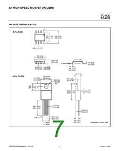 浏览型号TC4420的Datasheet PDF文件第7页