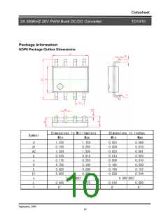 浏览型号TD1410 2A的Datasheet PDF文件第10页