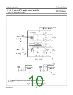 浏览型号TDA7057的Datasheet PDF文件第10页