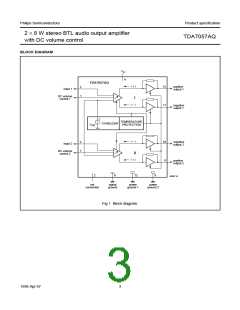 浏览型号TDA7057的Datasheet PDF文件第3页