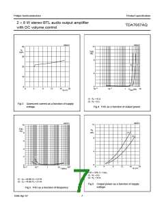 浏览型号TDA7057的Datasheet PDF文件第7页